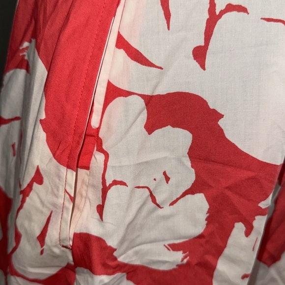 Banana Republic NWT 100% Cotton Floral Print Sleeveless Dress SZ 8 - Picture 6 of 13